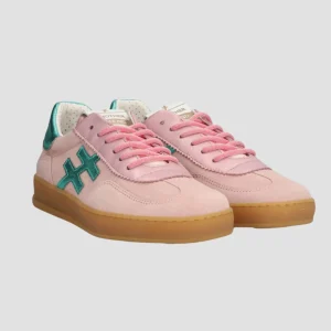 ANOTHER TREND - [A0321166 Rose]Pink and Turquoise Trainer