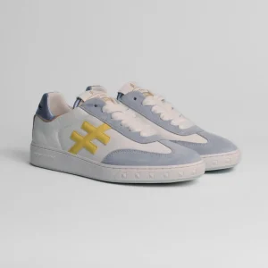 ANOTHER TREND - A038 Sky White and Blue Trainer [Back Soon]