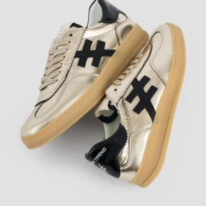 ANOTHER TREND - A032M343 Gold Metallic Trainer [Back Soon]