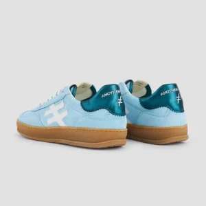 ANOTHER TREND - [A032M367 Light Blue] Blue Suede Trainer [Generous Fit]
