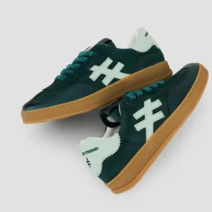 ANOTHER TREND - A032v620 Green Laced Trainer