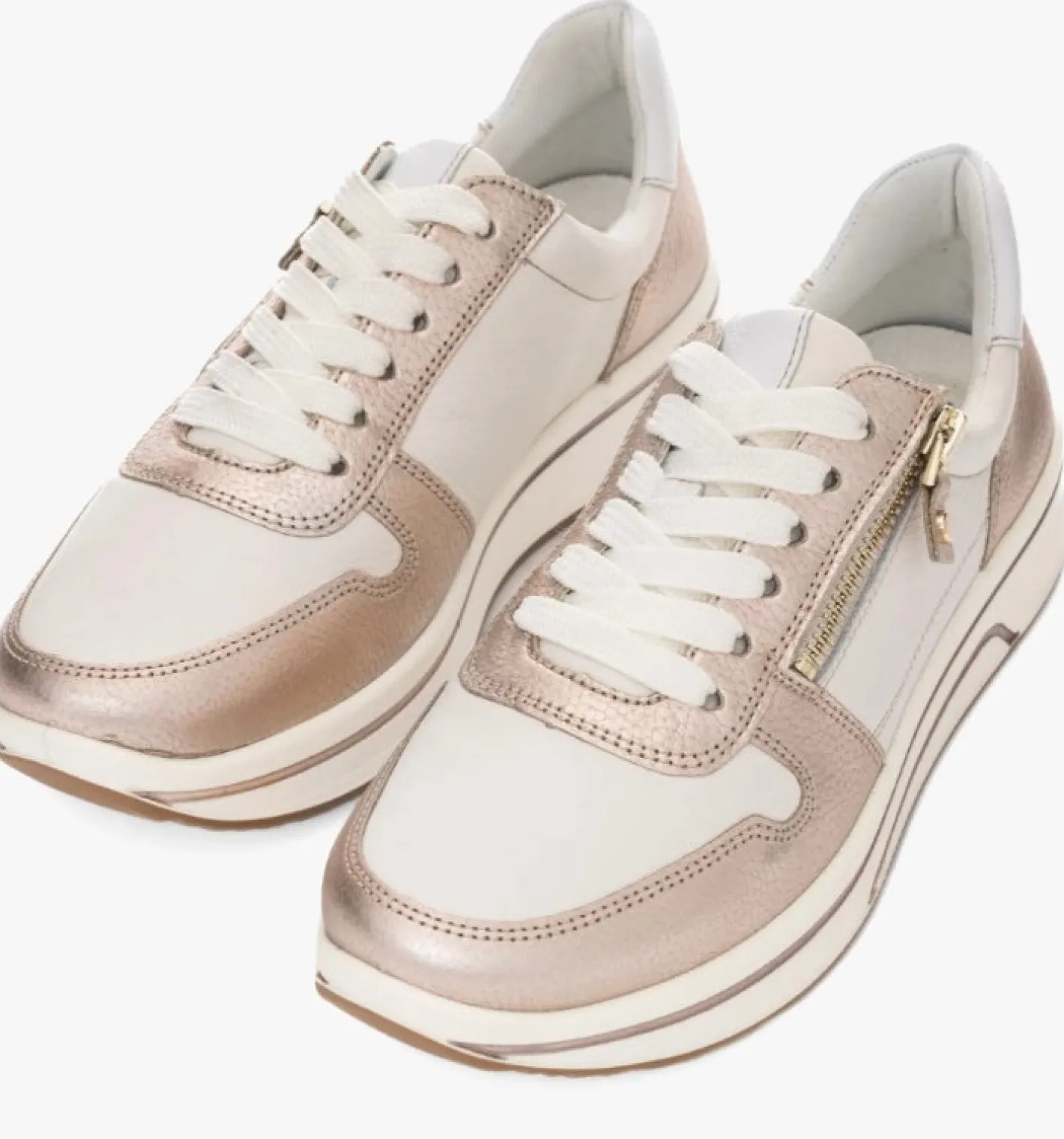 ara___cream_amp_gold_trai_1.webp Ara - 27540 Cream & Gold Trainer