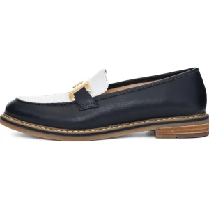 Ara - 11252 Navy and White Loafer