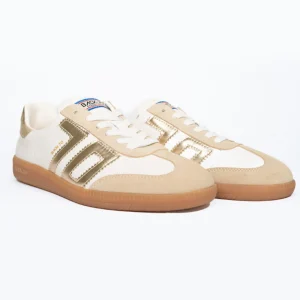 Back 70 - 2505-17 White & Gold Trainer