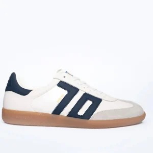 Back 70 - 2505-16 White & Navy Trainer