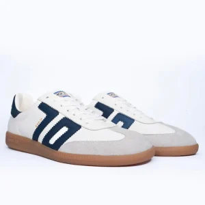 Back 70 - 2505-16 White & Navy Trainer