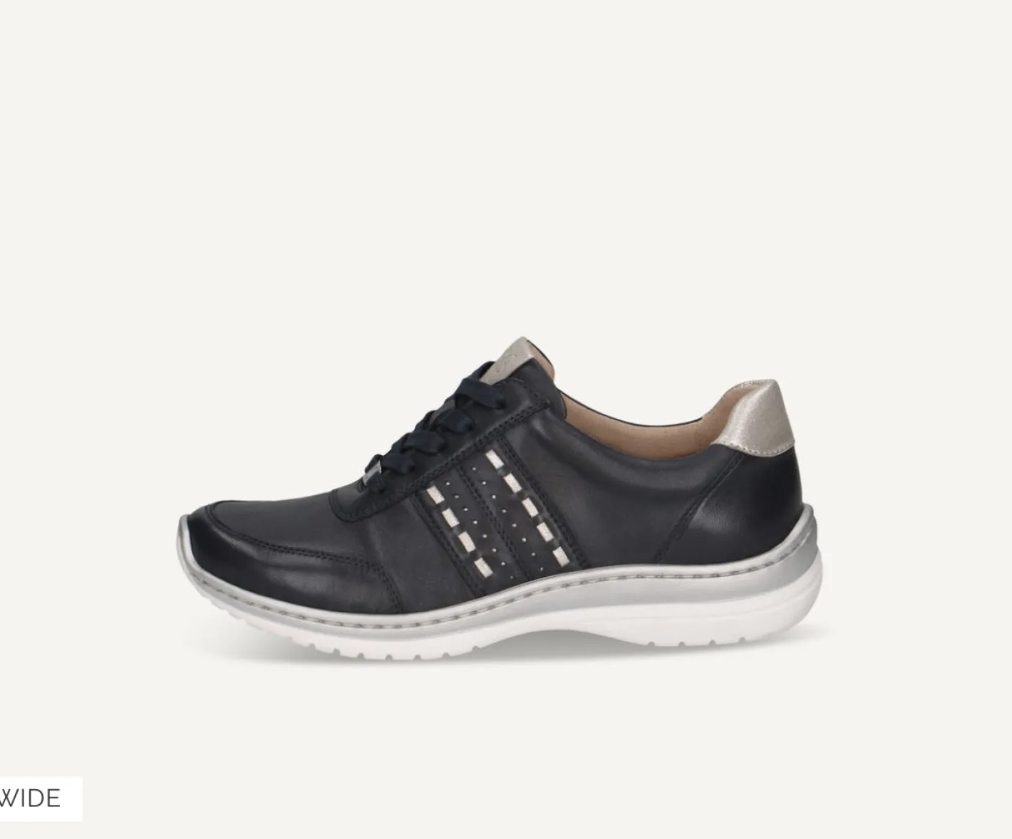 caprice___navy_trainer_wi_0.webp Caprice - 23717 Navy Trainer Wide Fit