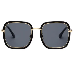 Elie Beaumont - EBS7016 Black and Gold Sunglasses