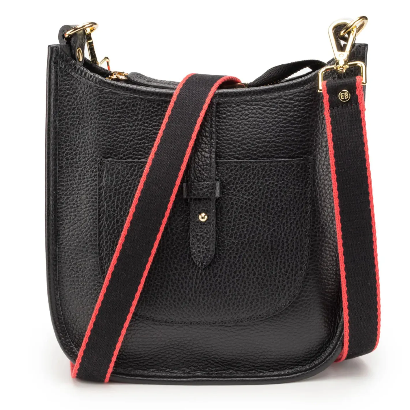 elie_beaumont__messenger__0.webp Elie Beaumont - Messenger Black Crossbody Bag