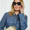 Elie Beaumont Ellie Beaumont - EBS7012 Black Square Sunglasses