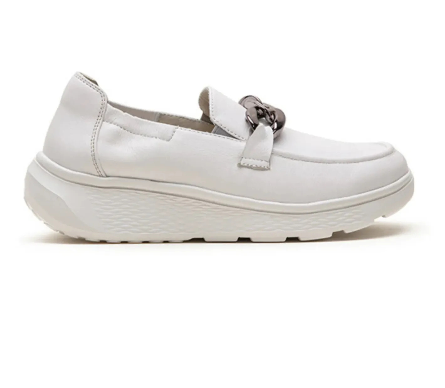 g_comfort__s_white_loafer_0.webp G Comfort - S-2722 White Loafer Extra Wide