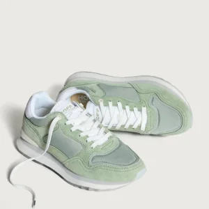 Hoff - Medellin Woman Pastel Green Retro Trainer