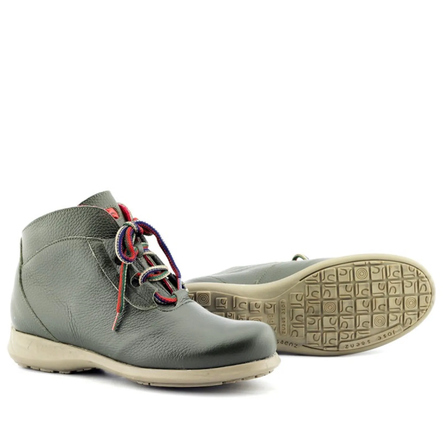 jose_saenz___khaki_ankle__1.webp Jose Saenz - 2082 Khaki Ankle Boots