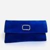 Le Babe - Bomilly Blue Diamonte Clutch