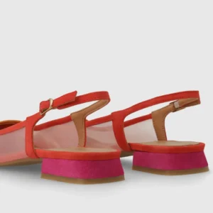 Lodi - BRO5264 Red Multi Sling Back