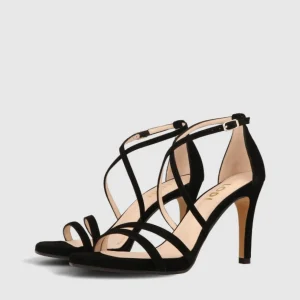 Lodi - Inriko Black Suede Sandal
