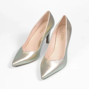 Lodi - Rabot Gold Leather Court Shoe