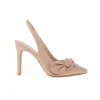 Lodi - Rusileo Blush Pink Bow Medium Heel
