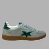 Meline Méliné - R 526 Green & Blue Retro Trainer