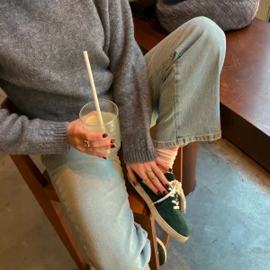 Odaje - Lucia Forest Green Retro Trainer