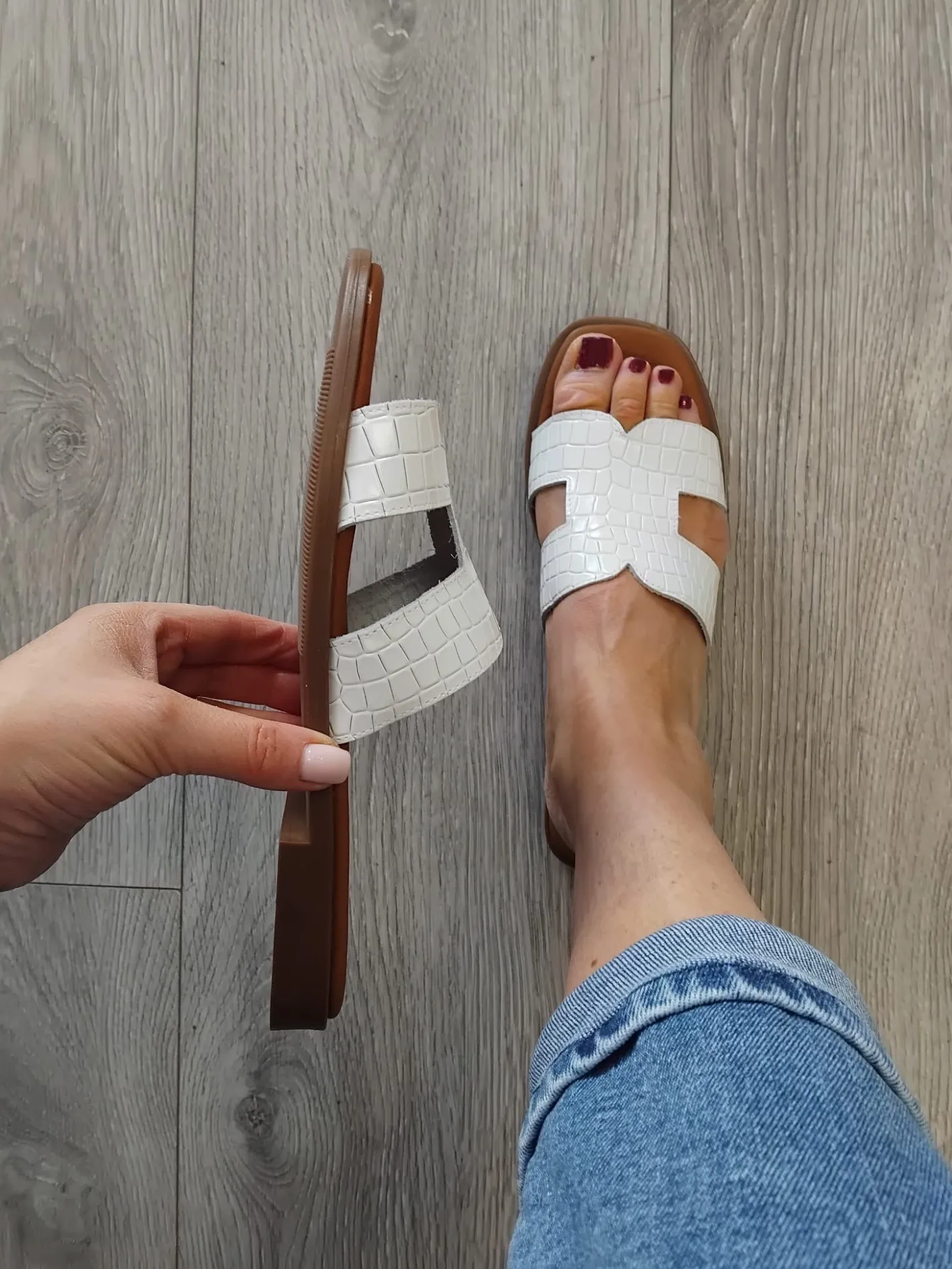 oh_my_sandals___white_sli_0.webp Oh My Sandals - 5580 White Slide