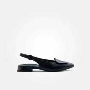 Paul Green - 6090 Black Sling Back