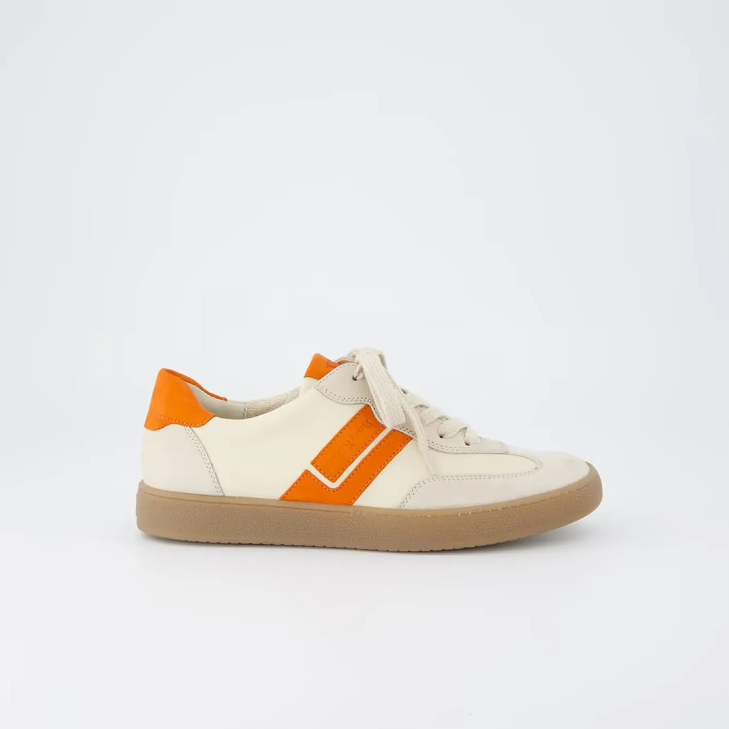 paul_green___cream_and_or_0.webp Paul Green - 5437 Cream and Orange Retro Trainer