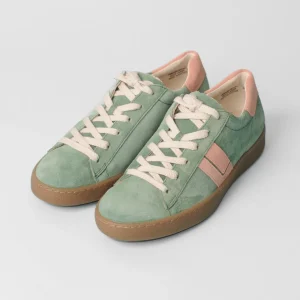 Paul Green - 5464 Green and Pink Retro Trainer