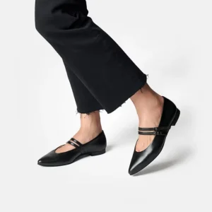 Paul Green -1022 Black Ballerina