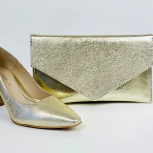 Rachel's Rachels - Gold Court Shoe