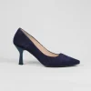 Rachel's Rachels - Navy Suede Court Shoe