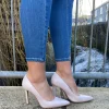 Rachel's Rachels - Pale Blush Leather Court Shoe