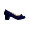 Rachels - Z7705 Navy Bow Court Shoe
