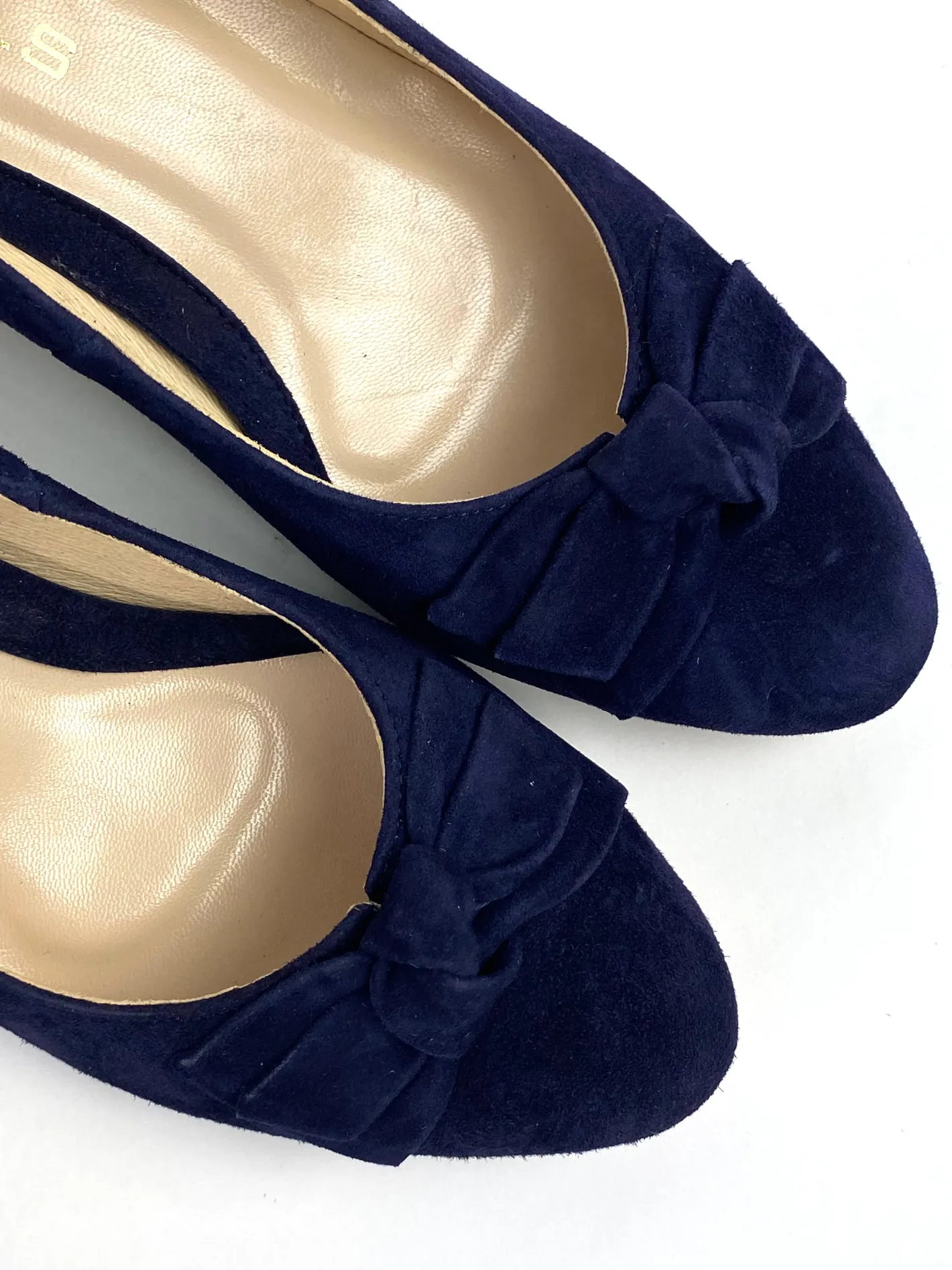 rachels__z_navy_bow_court_1.webp Rachels - Z7705 Navy Bow Court Shoe