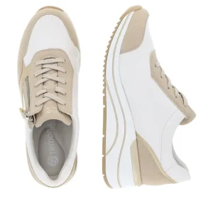 Remonte - D0T01 Beige Zip Trainer