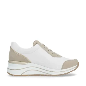 Remonte - D0T01 Beige Zip Trainer