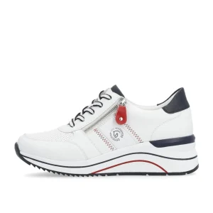 Remonte - D0T04 White Nautical Trainer
