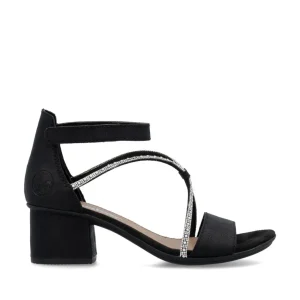 Rieker - 64654 Black Sandal
