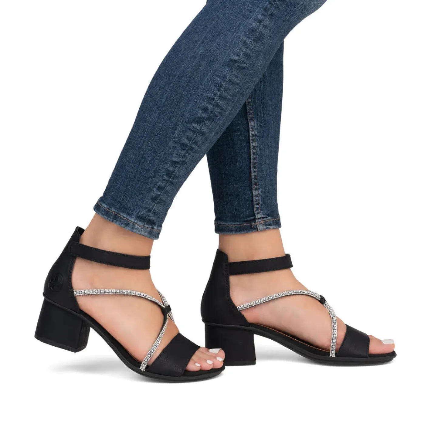rieker___black_sandal_1.webp Rieker - 64654 Black Sandal