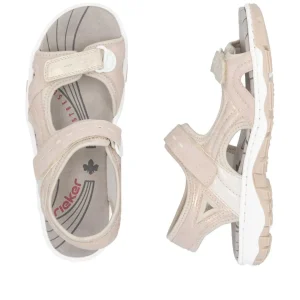 Rieker - 68866 Dusky Pink Walking Sandal