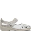 Rieker - 41368 White and Silver Shoe