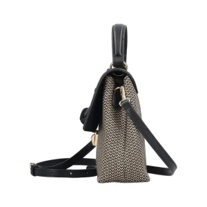 Rieker - H1606/92 Taupe & Black Handbag