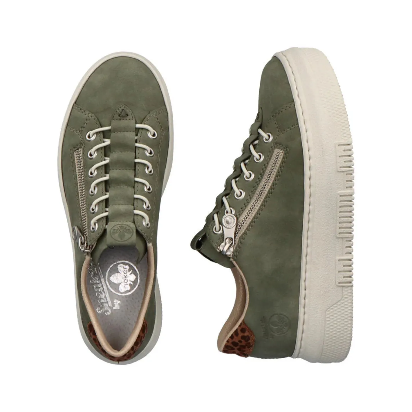 rieker__m_khaki_elastic_t_2.webp Rieker - M1952 Khaki Elastic Trainer