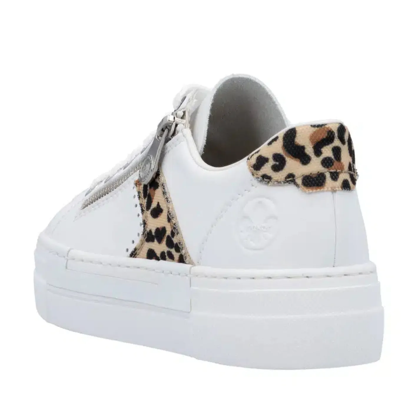 rieker__n_white_and_leopa_5.webp Rieker - N4924 White and Leopard Trainer
