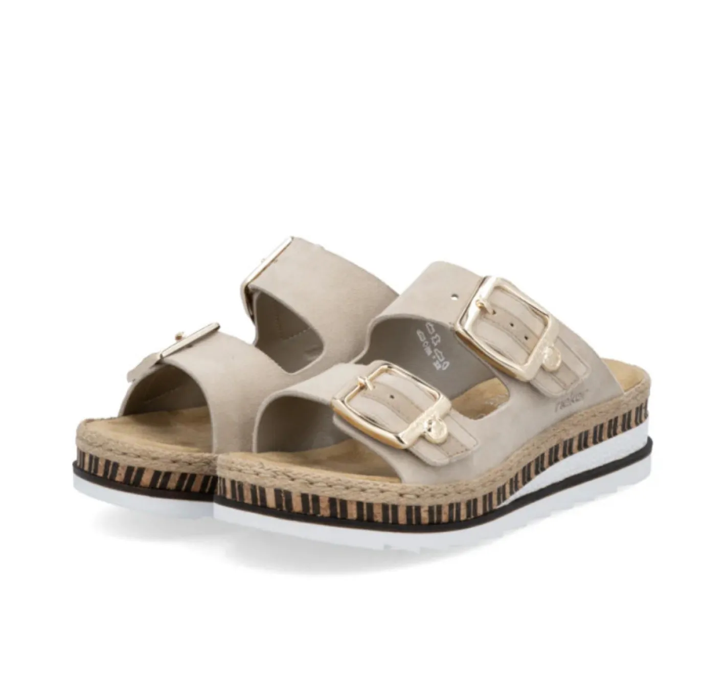 rieker__v_beige_mule_3.webp Rieker - V7955 Beige Mule