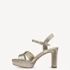 Tamaris - 28349 Gold Platform sandal