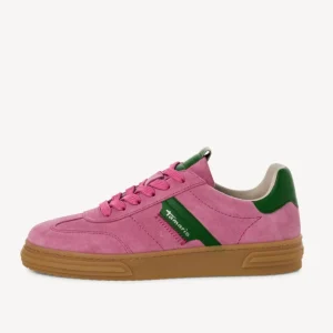 Tamaris - 23788 Pink & Green Retro Trainer