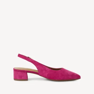 Tamaris - 29500 Pink Suede Sling Back