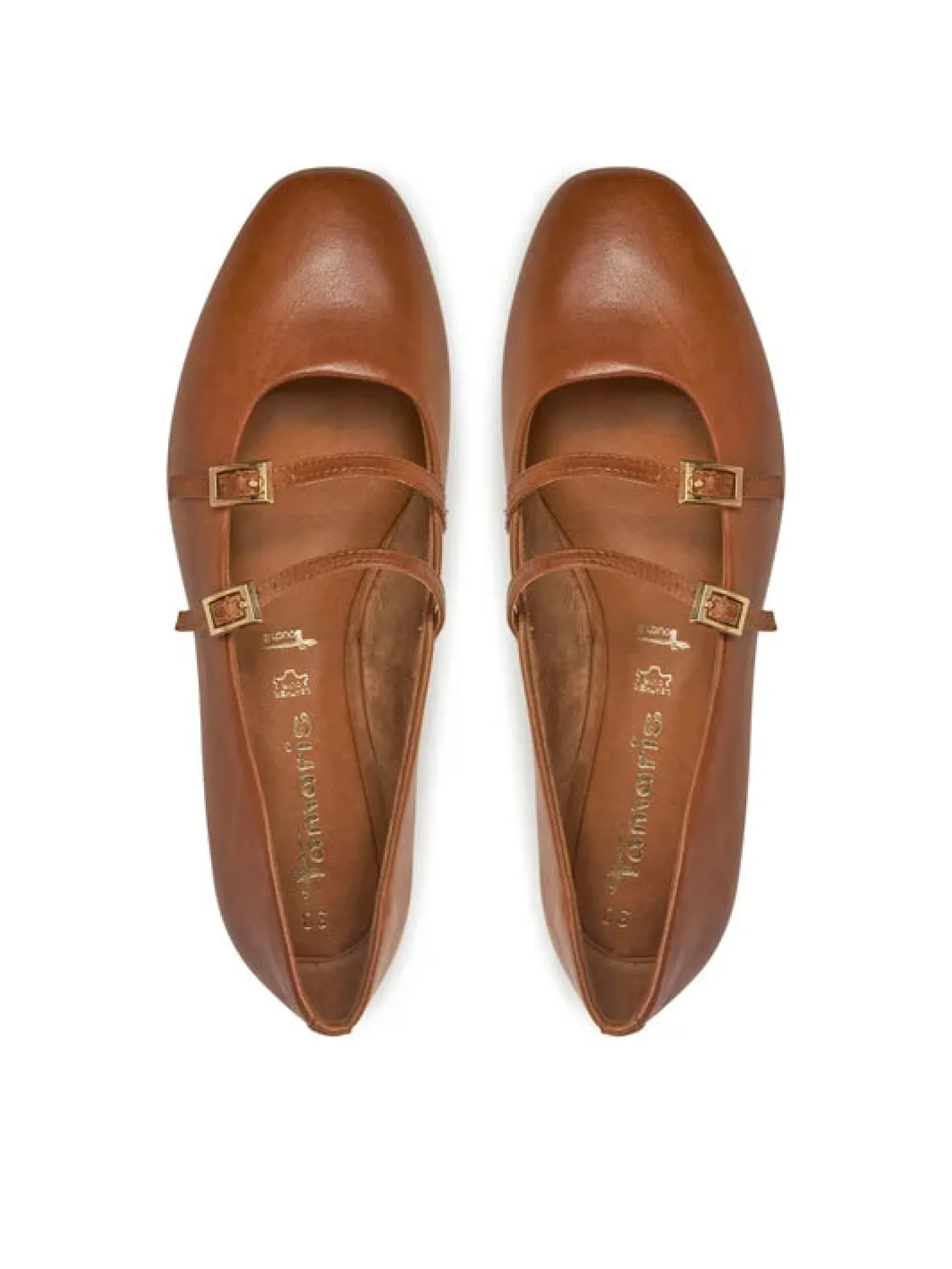 tamaris___tan_maryjane_pu_1.webp Tamaris - 22142 Tan Mary-Jane Pump