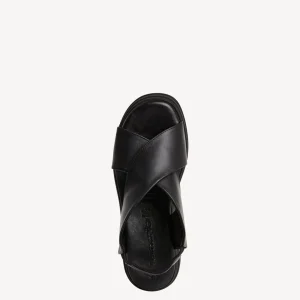Tamaris -28303 Black Platform Sandal
